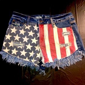 American flag by Mossimo Supply Co shorts